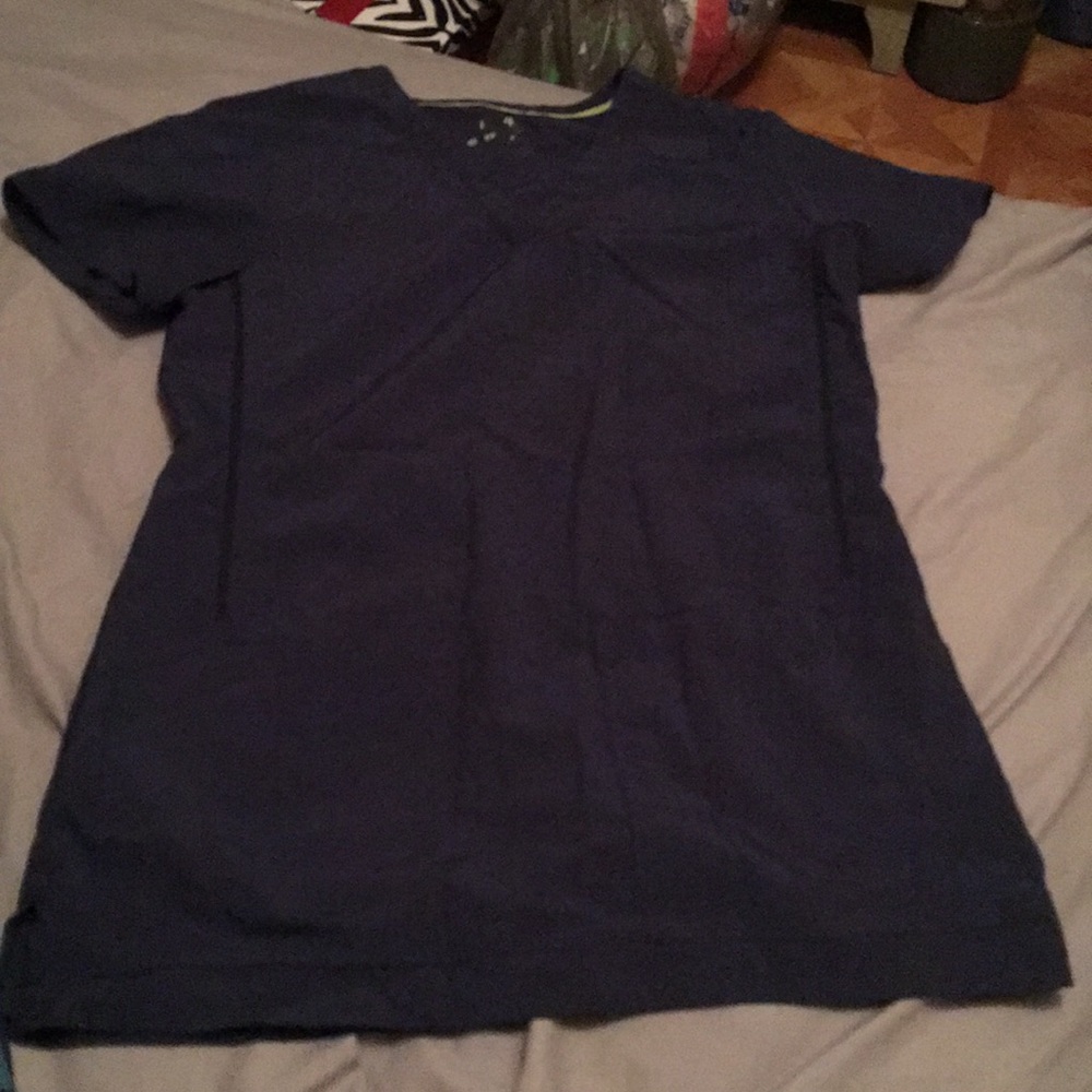 Navy scrub set.